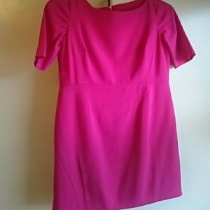 Ann Taylor pink work dress size 4 petite